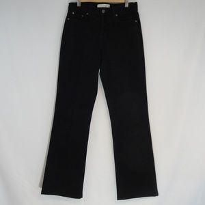 LEVIS 512 Perfectly Slimming Boot Cut Jeans 4 Blk